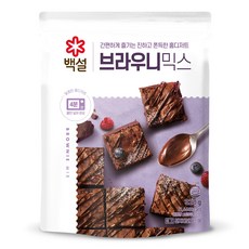 백설 브라우니믹스, 320g, 1개