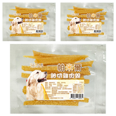PARMIR 帕米爾 細切雞肉絲 犬用, 嚴選新鮮素材 均衡飲食 低溫烘焙, 50g, 3包