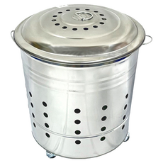 ST 快速燃燒金爐, 透氣孔蓋, 底部360度滾輪, 特大1尺6(56 x 50cm), 1組