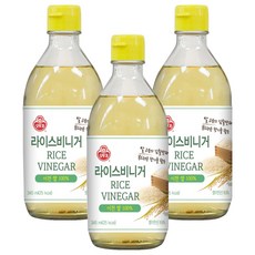 OTTOGI 不倒翁 米醋, 3個, 345ml