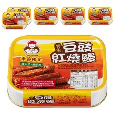東和食品 HowMaMa 無添加 特製豆豉紅燒鰻罐頭, 90g, 6罐