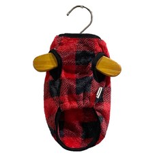 SassyDog 四腳, 紅格, 1件