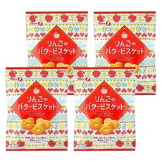 takara 寶製菓 蘋果奶油心型餅, 120g, 4包