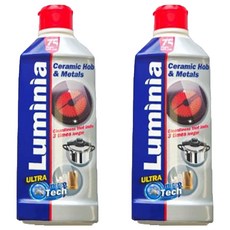 루미니아 마이크로테크 스텐 인덕션 전용 클리너, 2개, 250ml