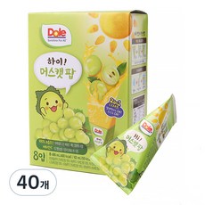 돌 하이 머스캣팝 얼려먹는 주스, 496ml, 40개