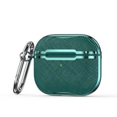Fortitude Edgelin AirPods 3代 保護殼 + 登山扣, 單一商品, 綠色(保護殼), 1個