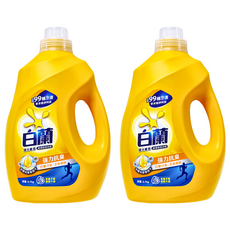白蘭 超濃縮洗衣精 陽光馨香, 2.7kg, 2桶