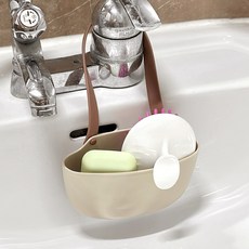 모나코올리브 팅커벨트 수세미 홀더, 카멜, 1개