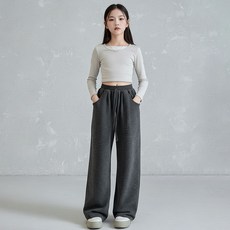 pinkb 女童款 Dolce 刷毛長褲