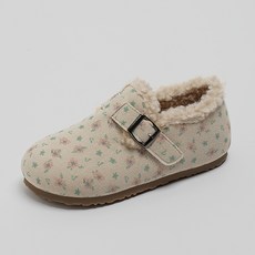 CHAAKAN SHOES 兒童款 Ezmi 羊羔絨魔鬼氈瑪莉珍鞋 WTSDR4h556