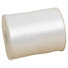 Second Best 大容量細繩包裝緞帶, 500m, 1個, 白色