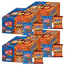 ORION 好麗友 巧克力餅乾組, Mini脆果 6入+巧克力迷你餅乾 6入, 4組