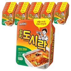 팔도도시락 김치 컵라면 86g, 48개