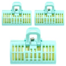 MAPEPE 無痕夾髮卷組, S/3p-858237, 水藍色、黃色