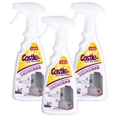 Castle 家適多 冰箱去味防護噴霧, 99.9%長效抑菌, 強力消臭, 500ml, 3瓶