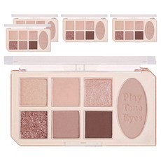 ETUDE House 玩轉色彩眼頰盤, 裸奶茶, 5個