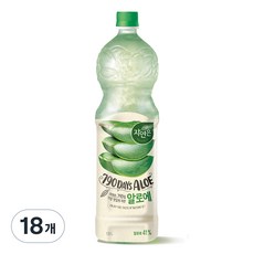 자연은 알로에 주스, 1.5L, 18개
