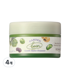 스킨푸드 가든빈 젠틀 밤 클렌저, 4개, 100ml