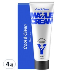 男性私密處清潔乳, 90ml, 4條