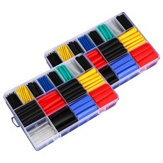 제이밀 열수축 튜브 580피스 세트, 2세트