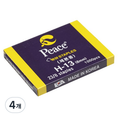 피스코리아 스테플 H-13 8mm 1000p, 8호침, 4개