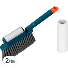 꼬까 먼지 제거 멀티 브러쉬 리필 크리너 1롤 세트, 블루, 2세트
