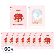 모닝글로리 초등 1-2 그림일기장 B 2면1일 노트, 랜덤발송, 60개