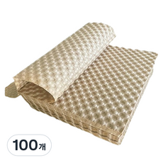 Maket Gamseong 牛皮紙氣泡緩衝材, 100個