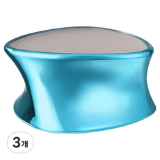 쭈비니네 매끈한 발각질제거기 블루, 49g, 3개, 1개입