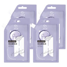 玻尿酸保濕臉部去角質凝膠, 4個, 35ml