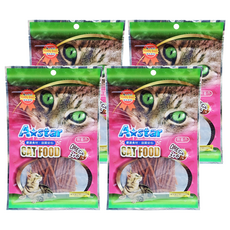 A star 貓專用零食,細切鮪魚條, 優質肉品製成, 無添加色素, 45g, 4包