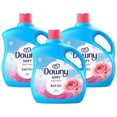 Downy April Fresh超濃縮衣物柔軟精, 3.29L, 3瓶