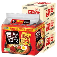 틈새라면 빨계떡 120g, 120개