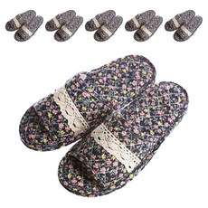 KSmall 雙層軟墊棉質室內拖鞋 滿天星 MF174, 混色