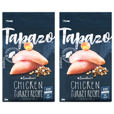 Tapazo 熟齡貓用 凍乾雙饗宴 低敏配方乾糧 火雞, 907g, 2包