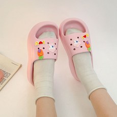 Rable 女款輕盈厚底Jibits EVA葫蘆拖鞋 5cm