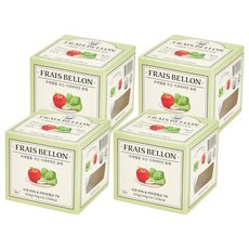 FRAIS BELLON 孩童蔬果泥 2入, 蘋果蔬菜口味, 200g, 4盒