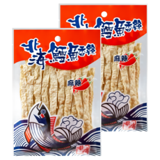 北海 麻辣北海鱈魚香絲, 45g, 2包