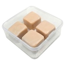 靜舒眠 矽膠耳塞 燕麥奶茶, 4個, 1組