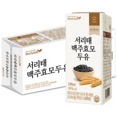 BODYLAB Seoritae 啤酒酵母豆漿, 190毫升, 24個