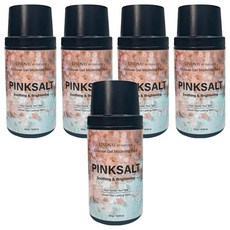 韓國 LINDSAY re:natural系列 軟膜粉 粉紅鹽 300g - 溫和去角質、深層清潔毛孔 打造明亮細緻肌, 1入, 5罐