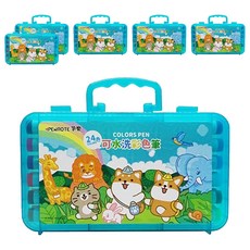 PENROTE 筆樂 柴語錄 第2代水洗彩色筆 DPG8037, 24色, 6盒