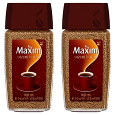 Maxim 麥心 阿拉比卡即溶咖啡粉, 100g, 1罐, 2罐