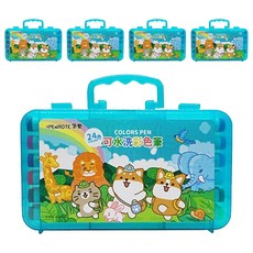 PENROTE 筆樂 柴語錄 第2代水洗彩色筆 DPG8037, 24色, 5盒