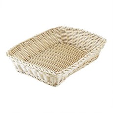 CB Japan 可水洗籃子 長方形 餅乾色 quartier larin lund 居家收納好幫手, 1個