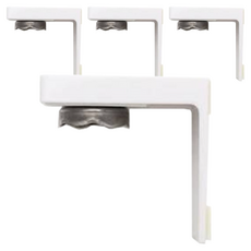 HICKIES 免打孔磁吸肥皂架, 4個, 白色