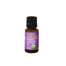 DESERT ESSENCE 薰衣草茶樹護膚油, 18ml, 1入