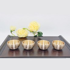 Obooja 韓國產有機月亮酒杯 4入, 單一顏色, 4個