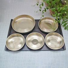 OBOOJA 銅盤 No.2 3入+銅盤 No.3+銅盤 No.5, 單色, 1套