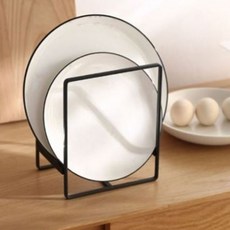 普蕾特拉貝 鐵製盤架, 黑色